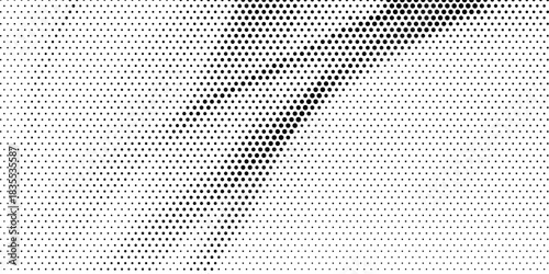 Halftone Background. Points Distressed Texture. Fade Pattern. Vintage Dotted Overlay. Vector illustration
