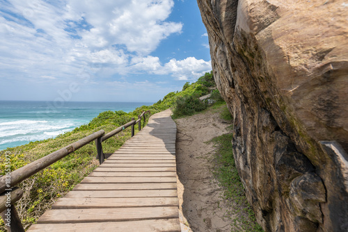 Wanderweg im Robberg Nature Reserve in Südafrika