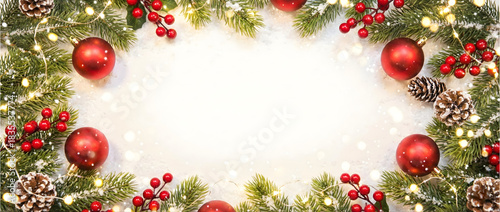 Bright Christmas Banner Template