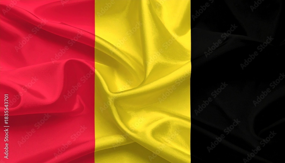 Fototapeta premium flag of Belgium