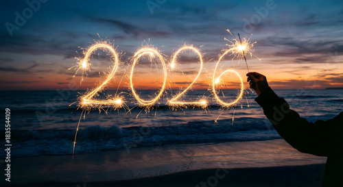 Long Exposure Sparkler Writing 
