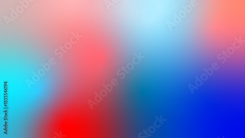 Bilde på lerret red orange crimson scarlet burgundy maroon Dark blue sky navy aqua cyan teal white blend with soft ombre transition
