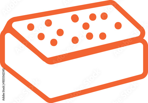 icon of cake tray