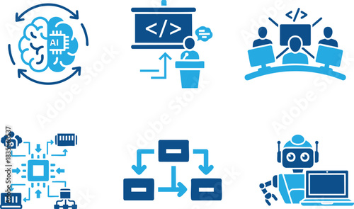 Robot Programming Study Icon