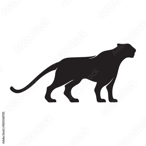Panther Silhouette Icon