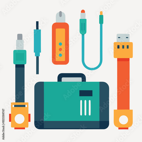 Electronic accessories and portable storage devices