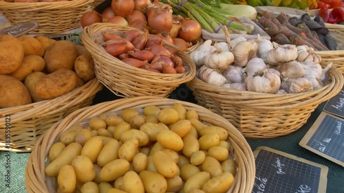 Local Vegetables for Sale at Provencal Farmers Market