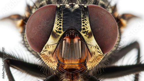Housefly Head — Scientific Extreme Macro