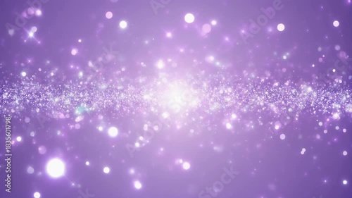 紫色のキラキラの光の背景	
