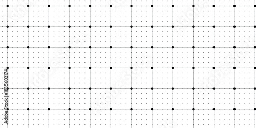 Square grid background with white cross markers – geometric grid paper texture template for drafting, architecture plan, math graph, measurement layout design, technical blueprint printable background