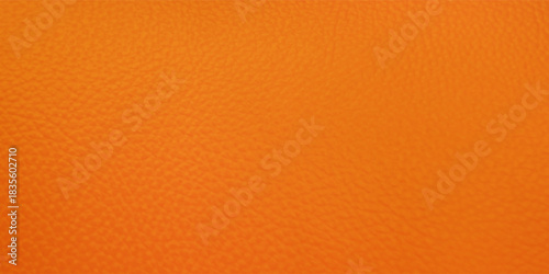 Bright orange artificial leather with large texture.