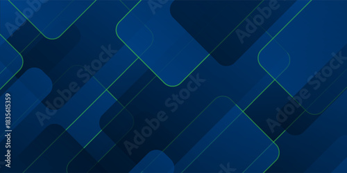 Blue abstract on dark background