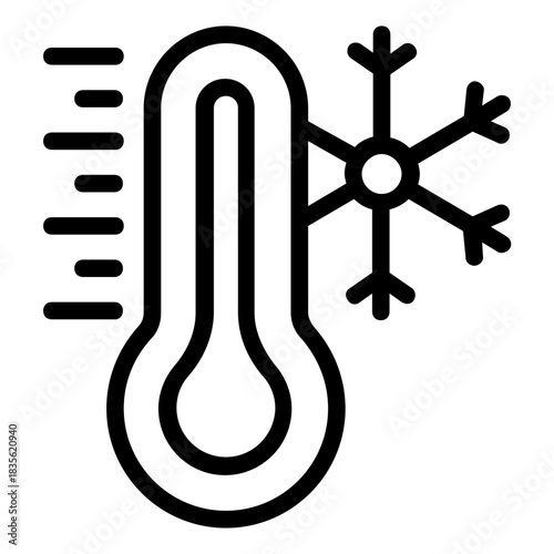 temperature icon vector