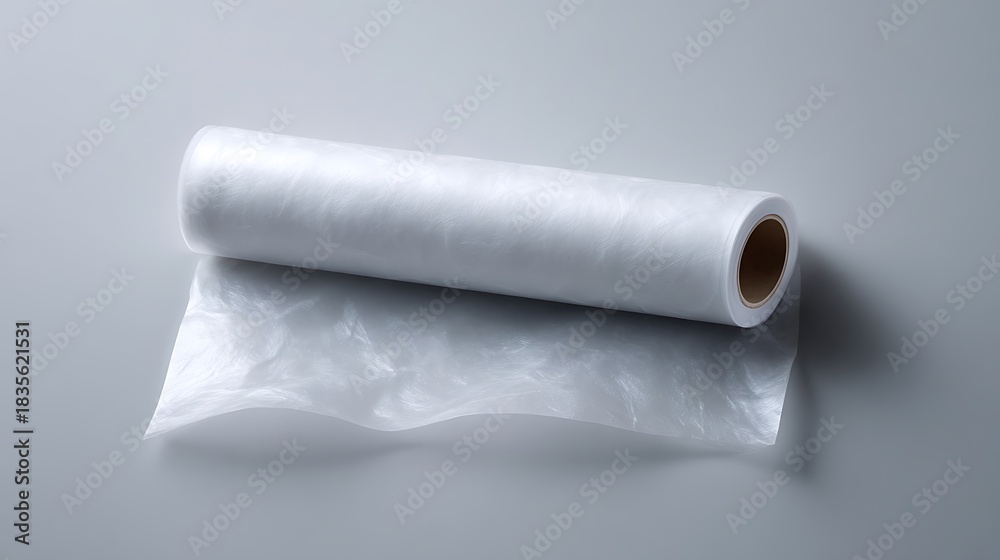 Fototapeta premium Buy clear plastic wrap roll for food packaging and storage at wholesale prices now