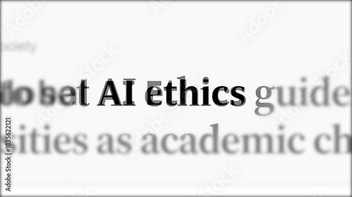 A fast-paced compilation of global news headlines highlighting AI ethics, responsible technology, governance challenges, and rising concerns over the impact of artificial intelligence