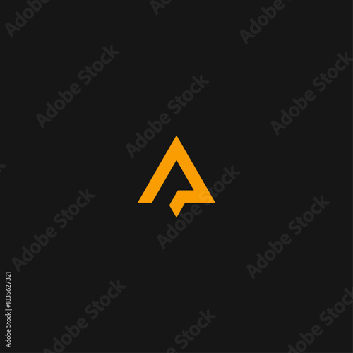 Letter A mountain logo Icon flat vector design Free Download Letter A mountain logo Icon flat vector design - GFXLoad