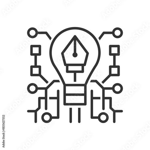  Ai Art Idea Icon - Ai Pen Tool Icon