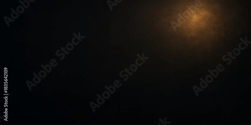 Dark blue grunge texture background with a black smoke cloud and lightning flash in the night sky