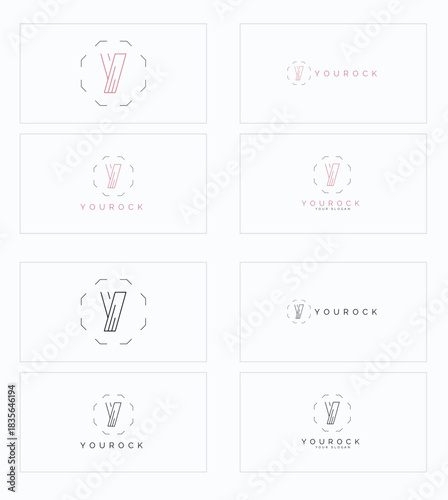 Elegant Vintage Business Card Designs Featuring Minimalist Logos in a Modern Aesthetic Environment