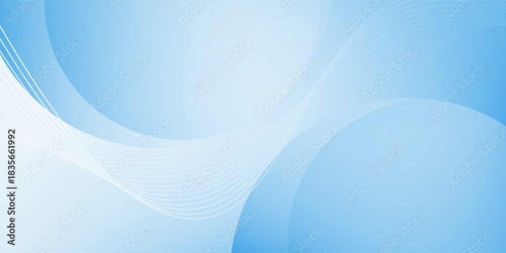 Fototapeta premium Gradient abstract background with circular line patterns. Vector illustration modern