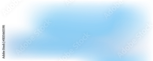 Sky Blue Gradient Vector Background. Abstract Light Blue Gradation Background. Soft Gradient Texture Banner Template. Modern Luxury Backdrop. Curve Layout Concept.