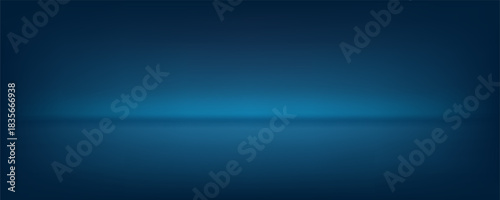 Blue background Vector eps 10 Light down from above Light top Many lights on top Lighting stage, stage