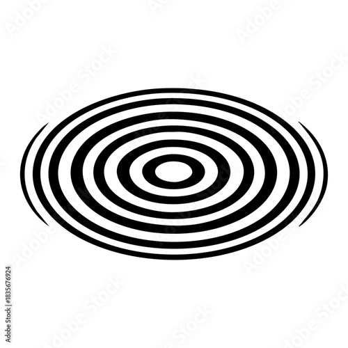 water ripple circles