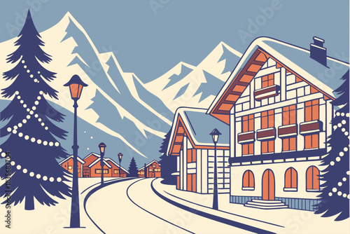 Les Deux Alpes, France, combines glaciers with charming alpine streets.