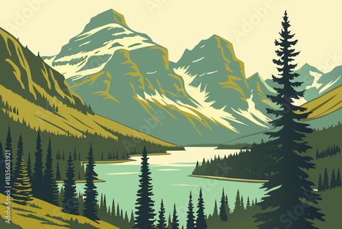 Jasper, Alberta offers glacier-fed lakes, mountain wildlife, and panoramic hiking routes.