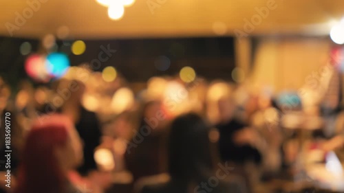 Wallpaper Mural Participants listen during seminar discussion, Audience engaged in professional conference environment Torontodigital.ca