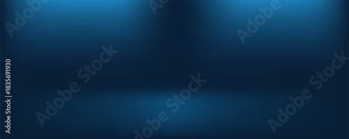 Blue background Vector eps 10 Light down from above Light top Many lights on top Lighting stage, stage
