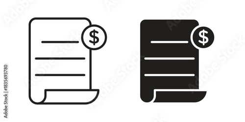 Tax icon for your website design, logo, app, UI. EPS10