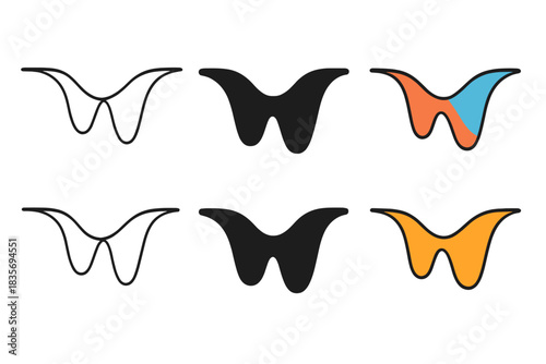 Cosmic Web Topology. Cross-section of cosmic web showing gravitational wells and voids, simplified topology of unseen mass,