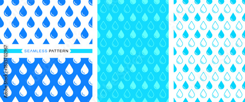 Seamless pattern, seamless background, colors easily changed, vector and illustration.