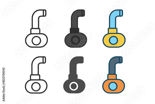 Exploring Undersea Depths. Submarine Deep Periscope, minimalist oceanic form merging curiosity, direction, and steady exploration,