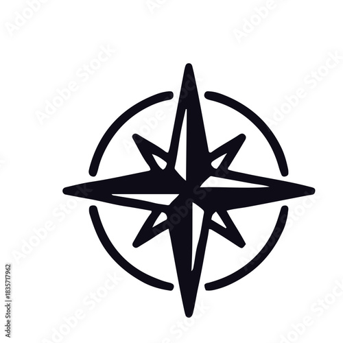 map icon black and white vector design 