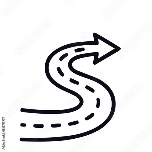 map icon black and white vector design 