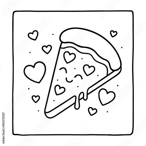 Bold and Easy Valentine's Day Coloring Page for Kids and Adults, Cozy Love Coloring Page, Cute and Cozy, Bold and Easy, Fun Romantic, Hygge-Inspired Designs, Valentine's Day, Self-love, Victor art.