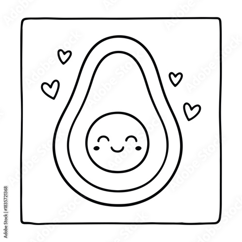 Bold and Easy Valentine's Day Coloring Page for Kids and Adults, Cozy Love Coloring Page, Cute and Cozy, Bold and Easy, Fun Romantic, Hygge-Inspired Designs, Valentine's Day, Self-love, Victor art.