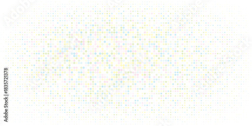 Black halftone pattern on white background. Linear halftone background. Vector illustration isolated on white background. vector