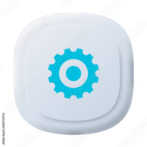 Gear Icon Vector – Settings Symbol for Web and Apps
