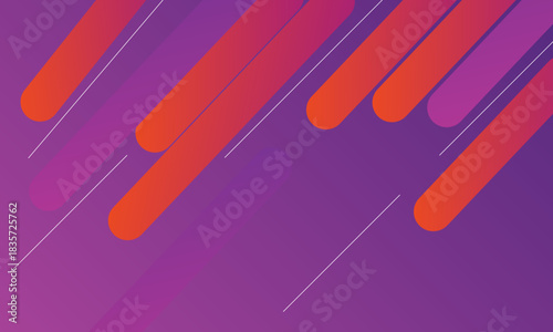 Abstract colorful diagonal background design. Dynamic shapes composition.