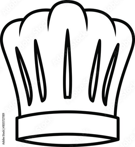 chef hat vector