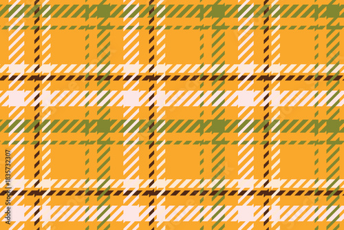 Color twill scotland textile seamless pattern. Fabric texture check tartan plaid. Abstract geometric background for cloth, card, fabric. Monochrome graphic repeating design. Modern squared ornament.