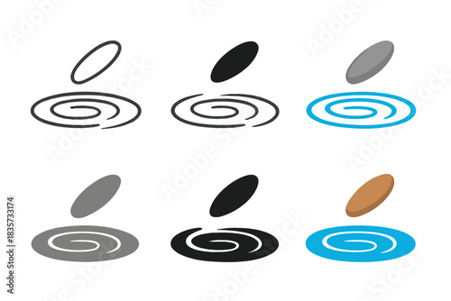 Stone's Serene Ripple. Acoustic branch visualized as linear slope near origin transitioning into nonlinear curvature, clear