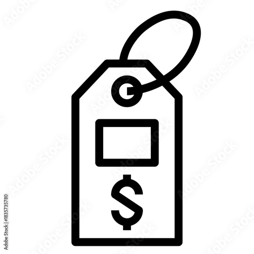 Retail Price Tag Icon