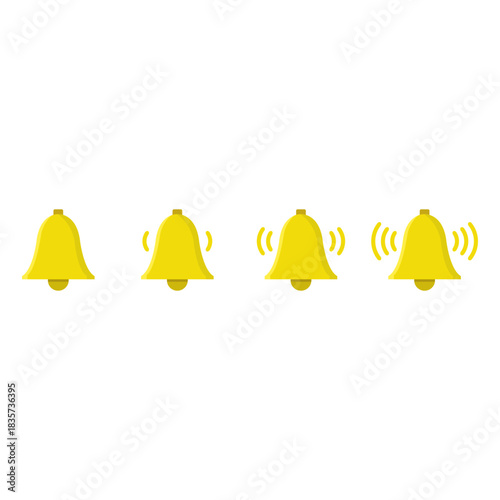 Ringing bell icons