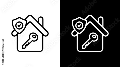 Renters Assurance With Icon Set Design