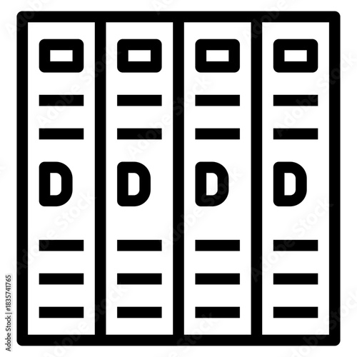 Office Binders Icon Set