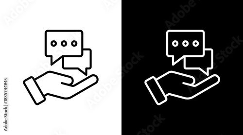 Advice With Icon Set Design